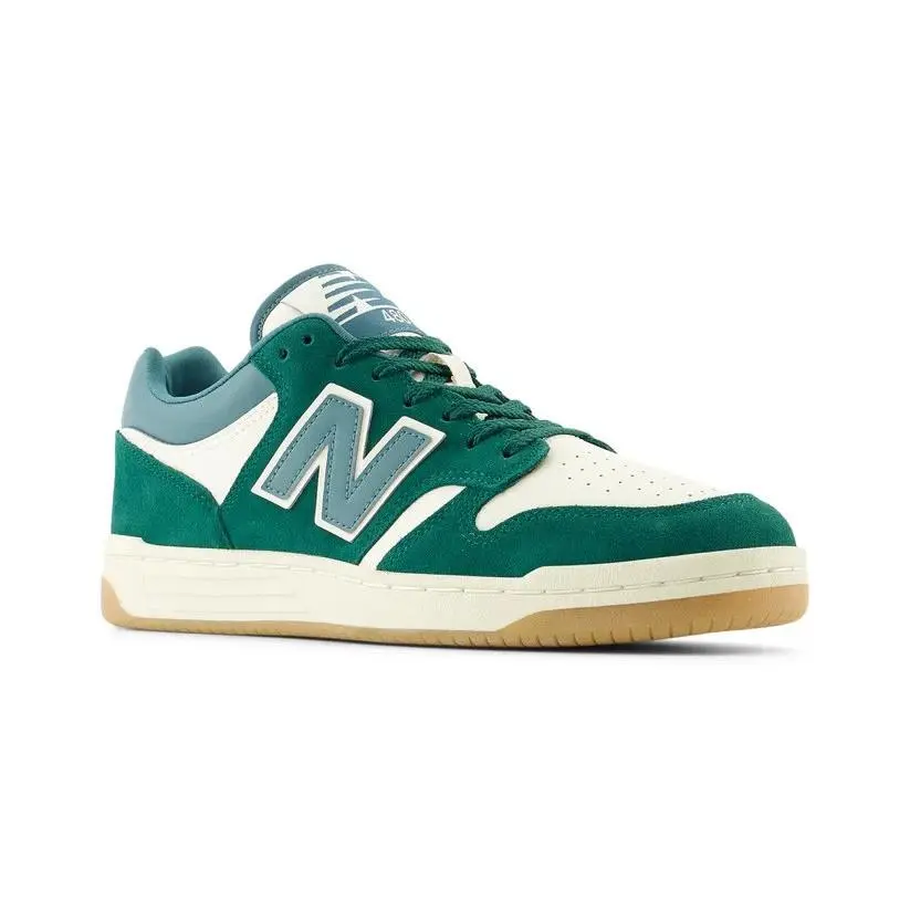 New Balance shoes - New Balance 480 - Green Beige Vert Beige 6