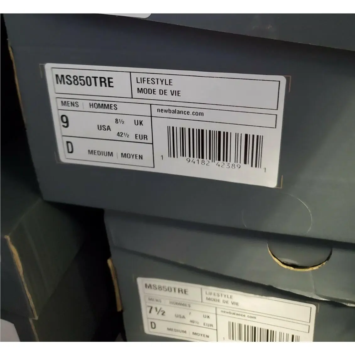 New Balance shoes - New Balance Classics - Classics - MS850TRE - Blue 8