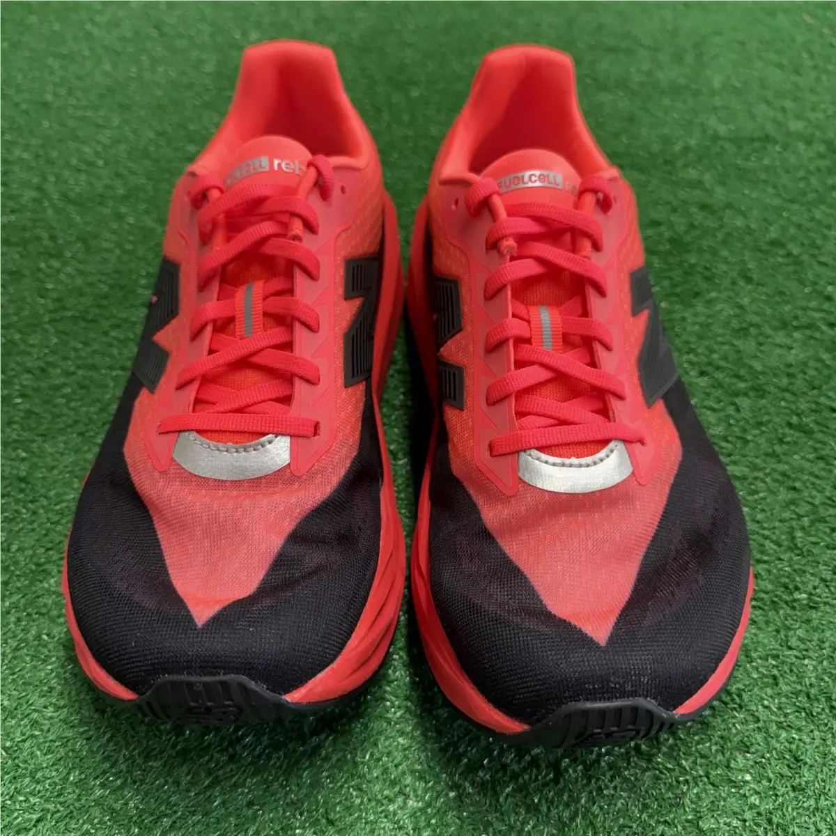 New Balance shoes - FuelCell Rebel v5 Urgent Red Black - MFCXLA5 - Red 2