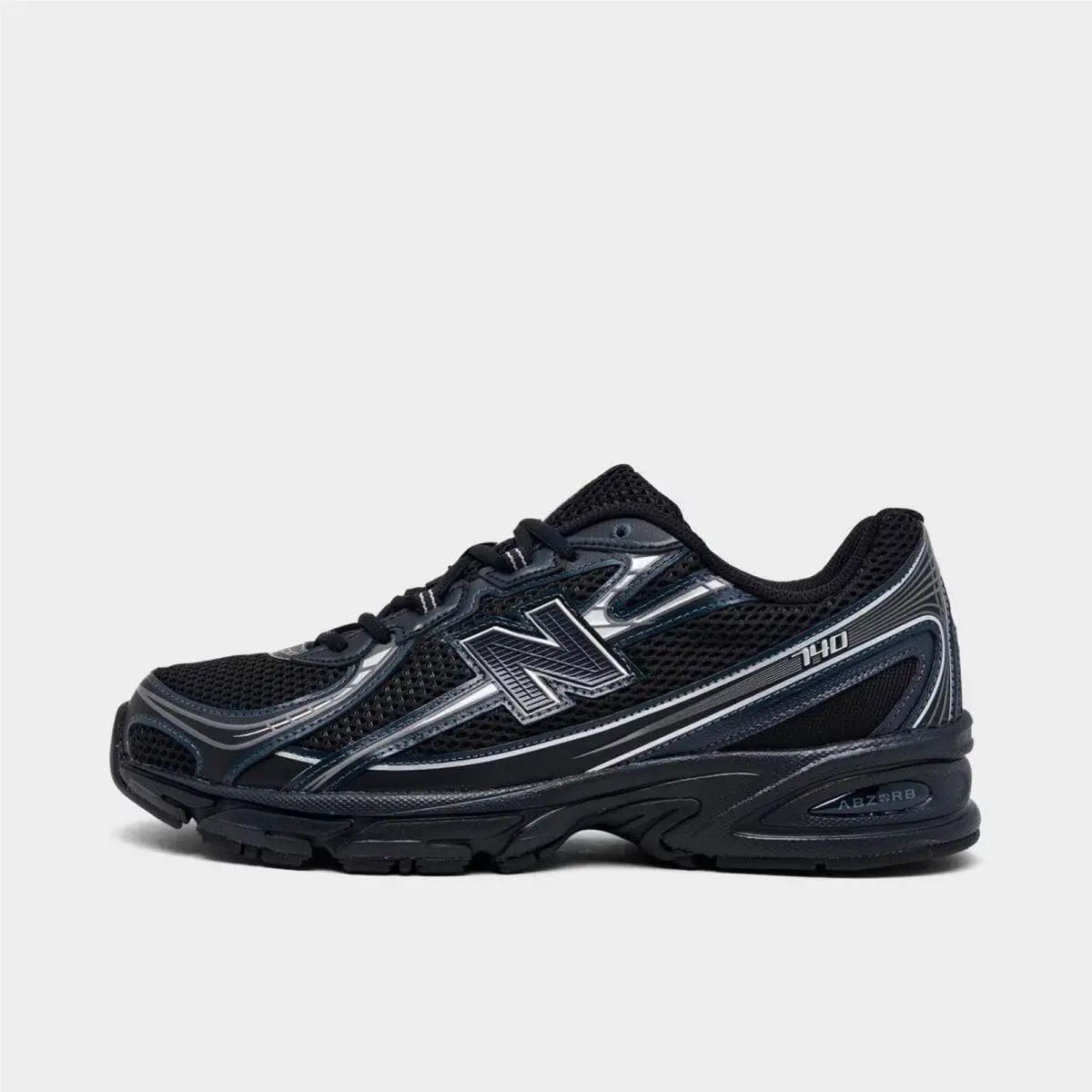 New Balance shoes - U740BM2 001 - Black/Silver Metallic 3