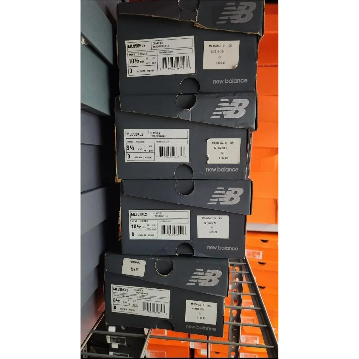 New Balance shoes - New Balance 850 - ML850KL2 - Black 7