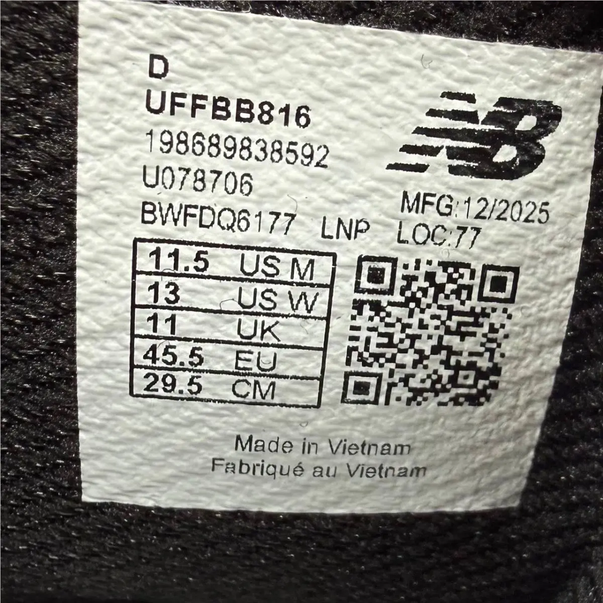 New Balance shoes - New Balance P400 - UFFBB816 - Black 1