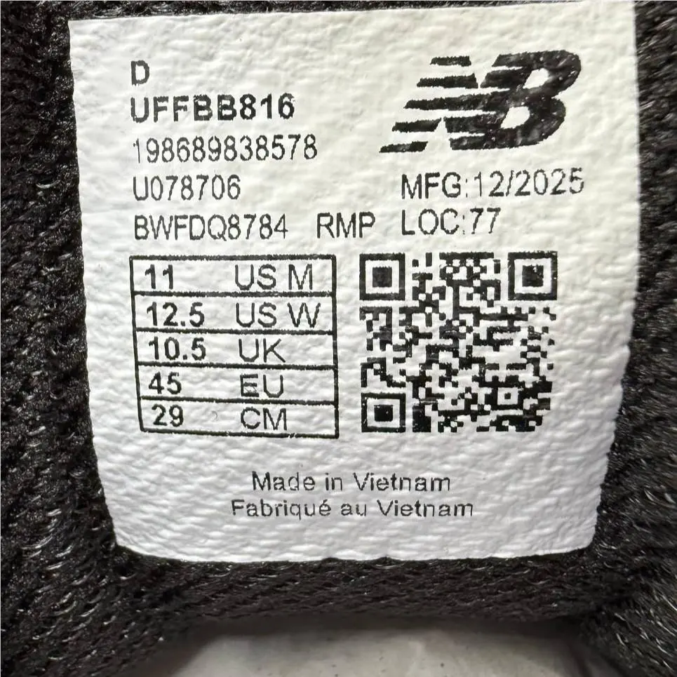New Balance shoes - New Balance P400 - UFFBB816 - Black 5