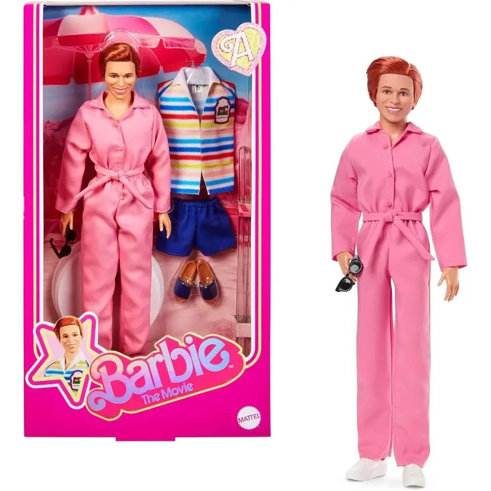 Barbie The Movie Allan Collectible Doll Michael Cera as Allan w/ 2 Movie Fashion