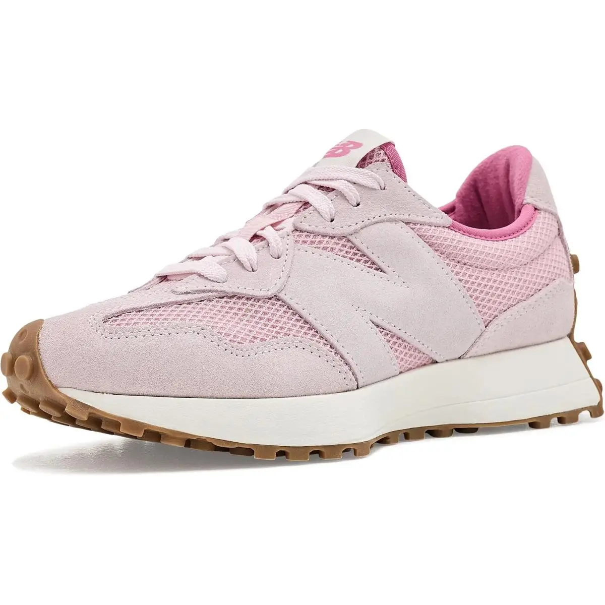 Womens New Balance 327 Pink Granite 6-12 Sneaker