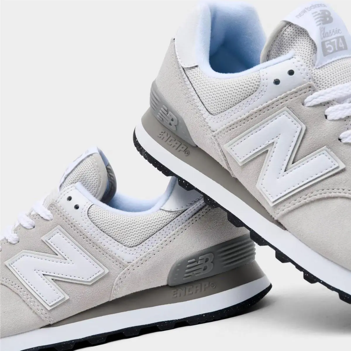 New Balance shoes - WL574EVW 023 - Nimbus Cloud/White 4