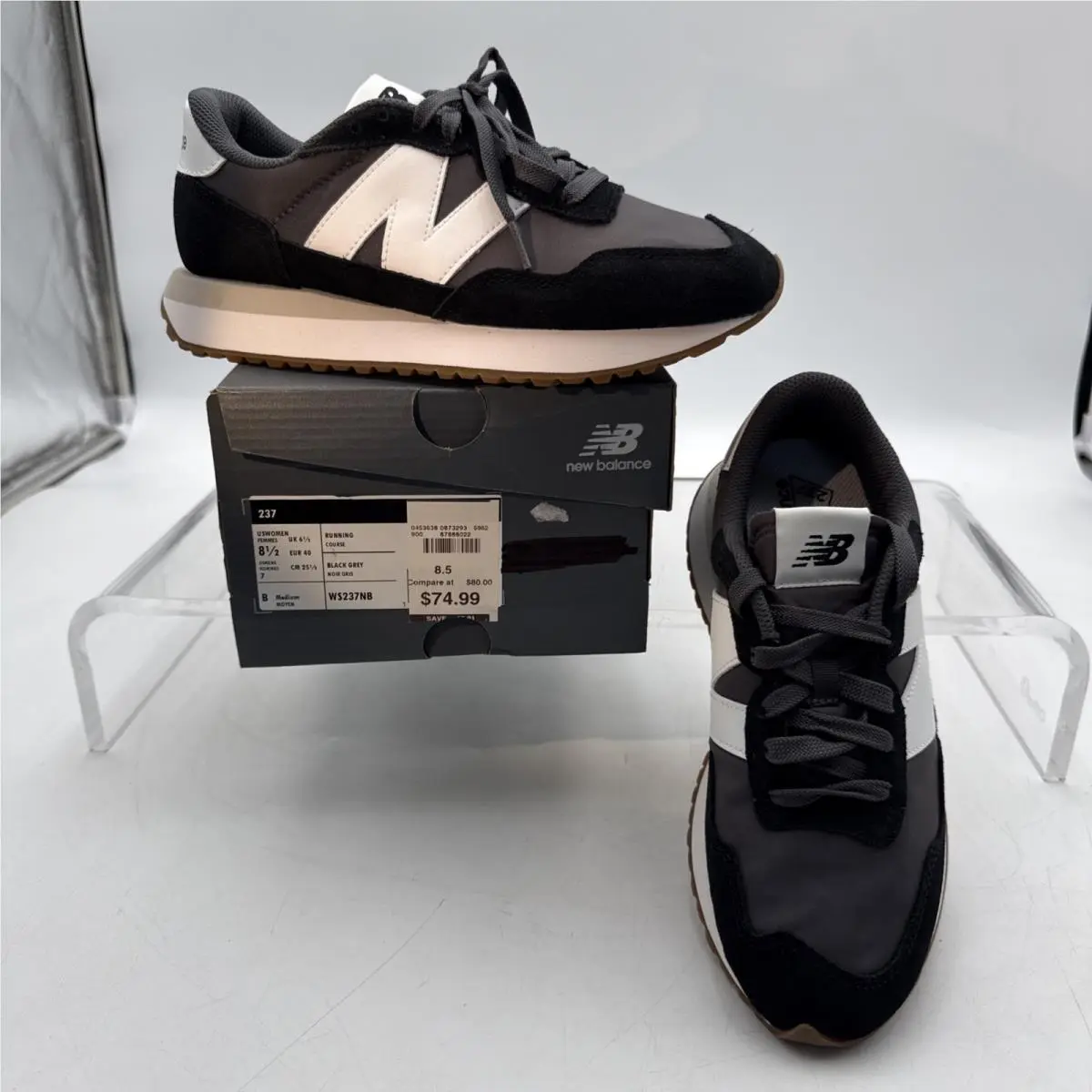 New Balance shoes - New Balance 237 - WS237NB - Black, Manufacturer: Black/Magnet/Sea Salt 22
