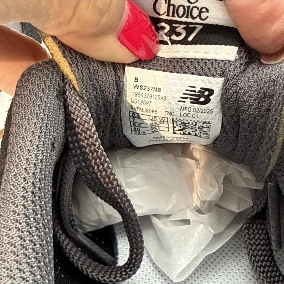 New Balance shoes - New Balance 237 - WS237NB - Black, Manufacturer: Black/Magnet/Sea Salt 37
