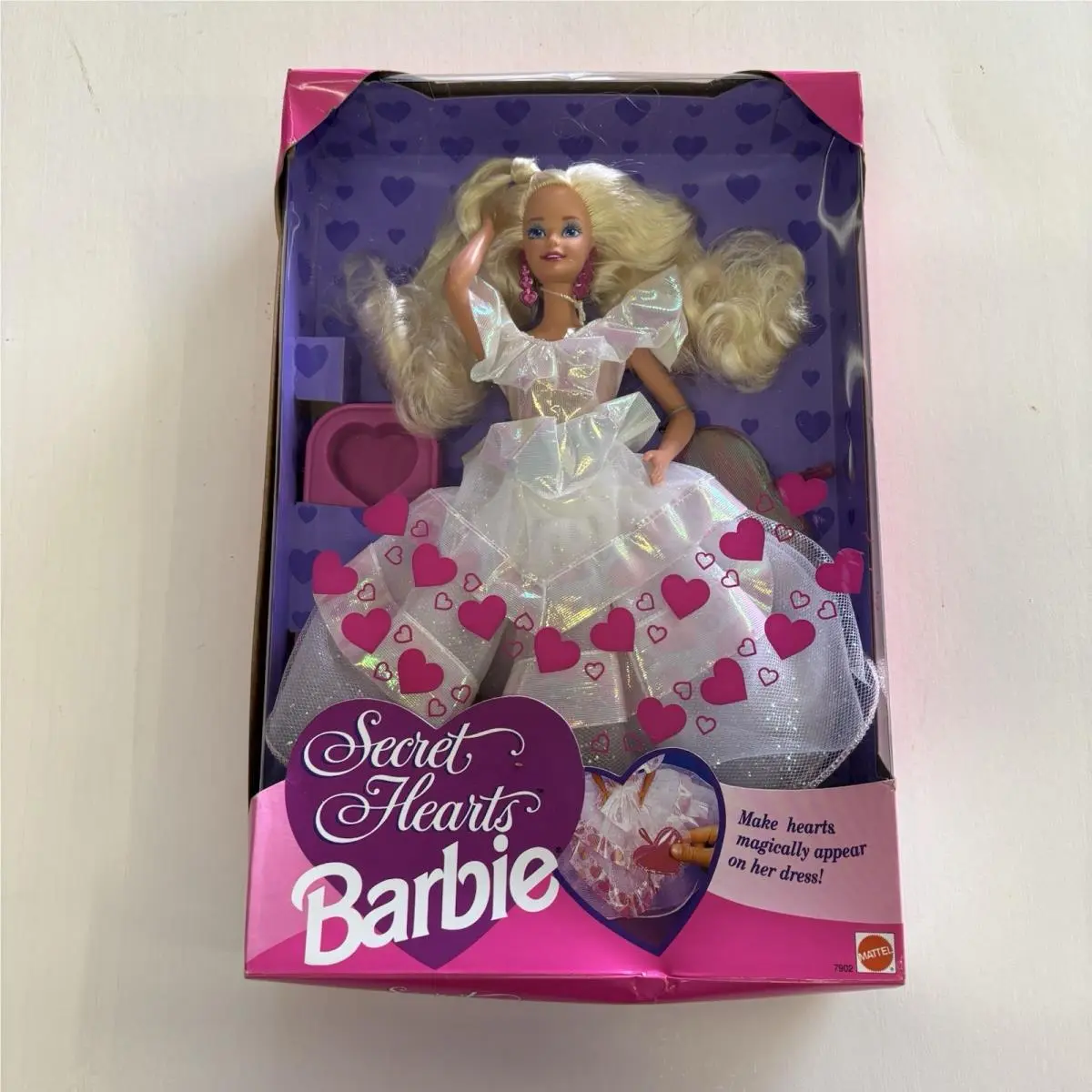 Mattel Barbie Secret Hearts Doll 1992