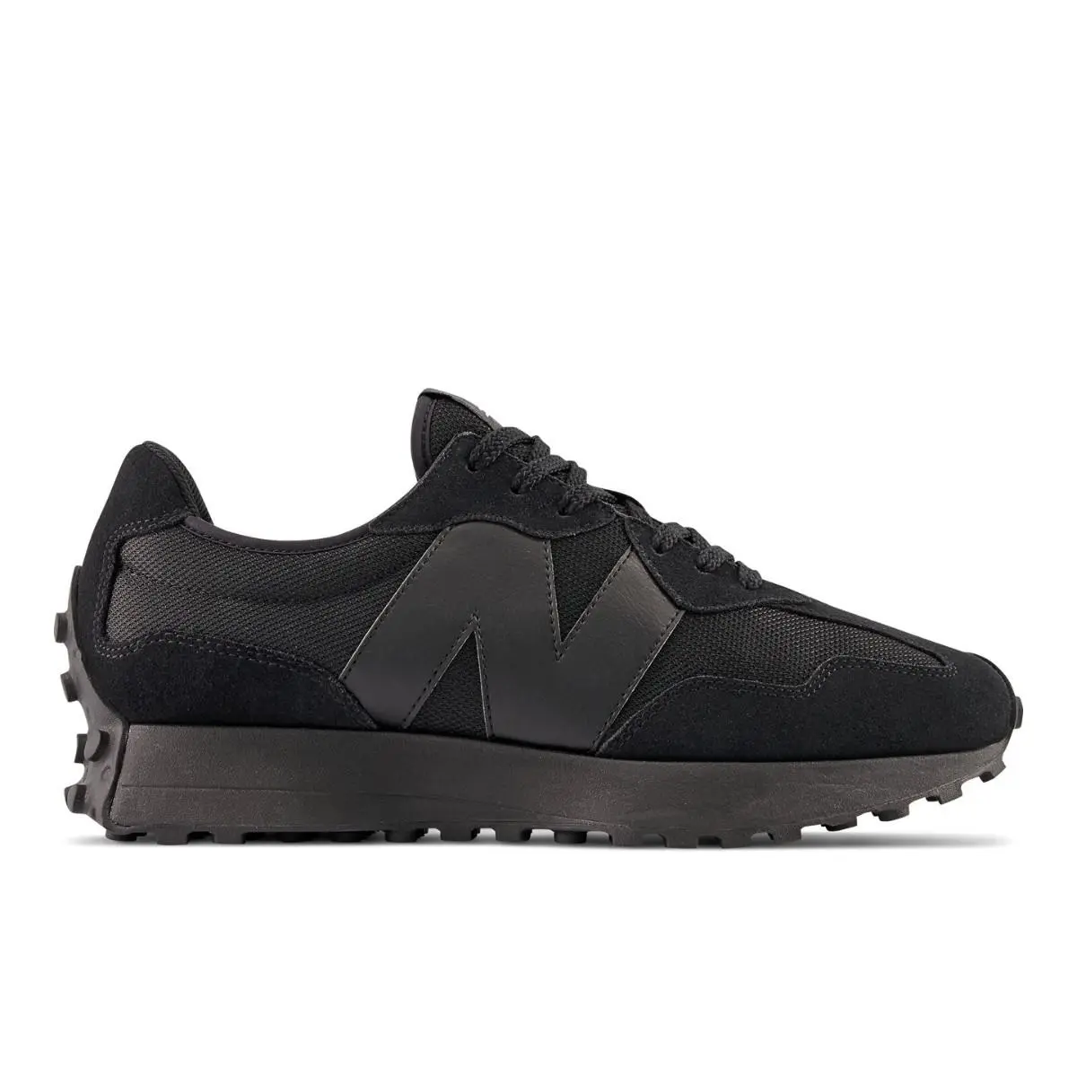 New Balance Men`s 327 Sneakers MS327CTB Black/black/white New