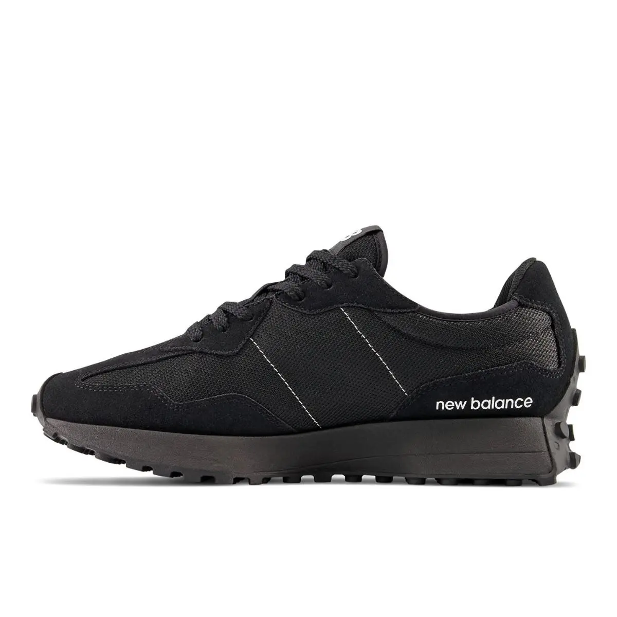 New Balance shoes - New Balance 327 - Black/Black/White 4