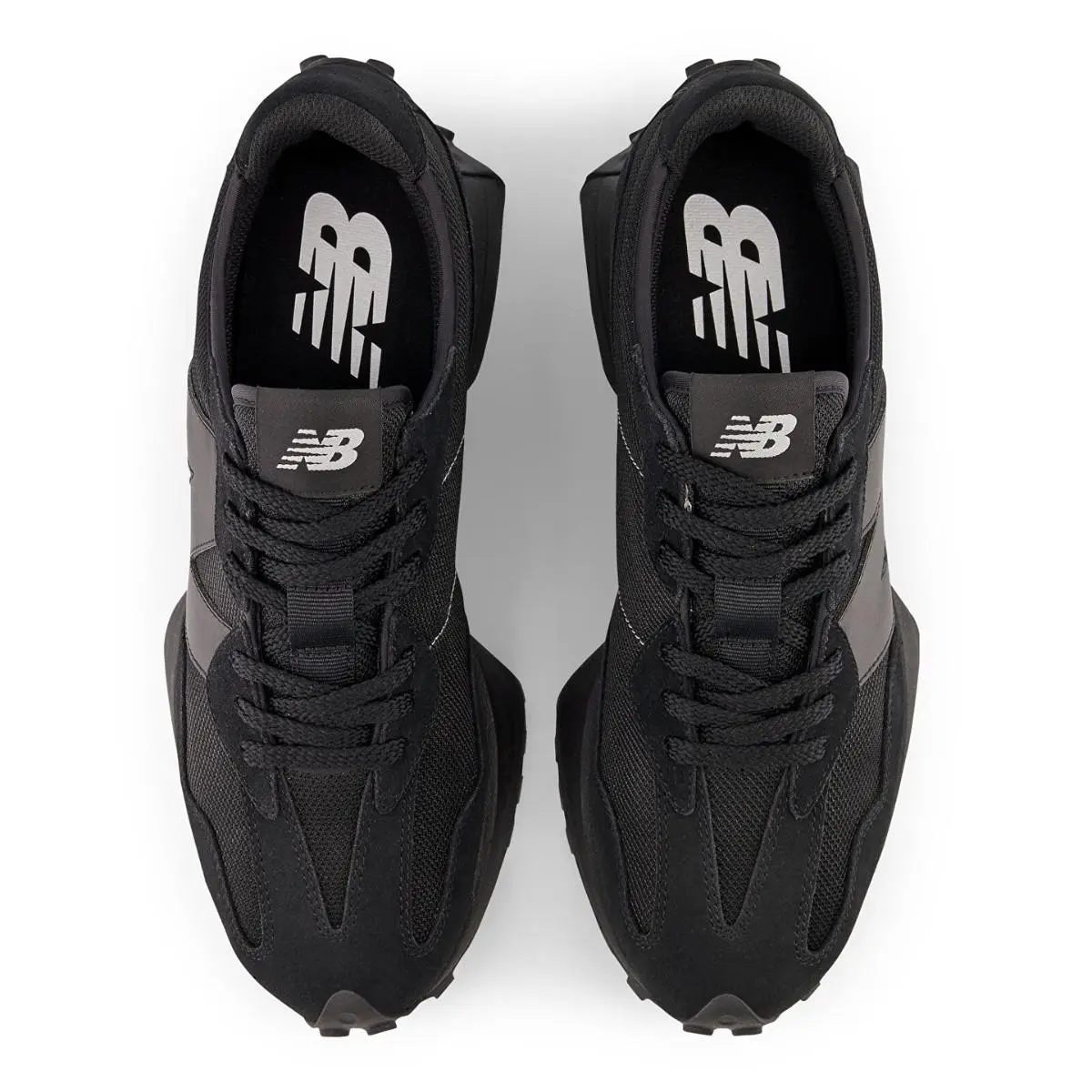 New Balance shoes - New Balance 327 - Black/Black/White 5