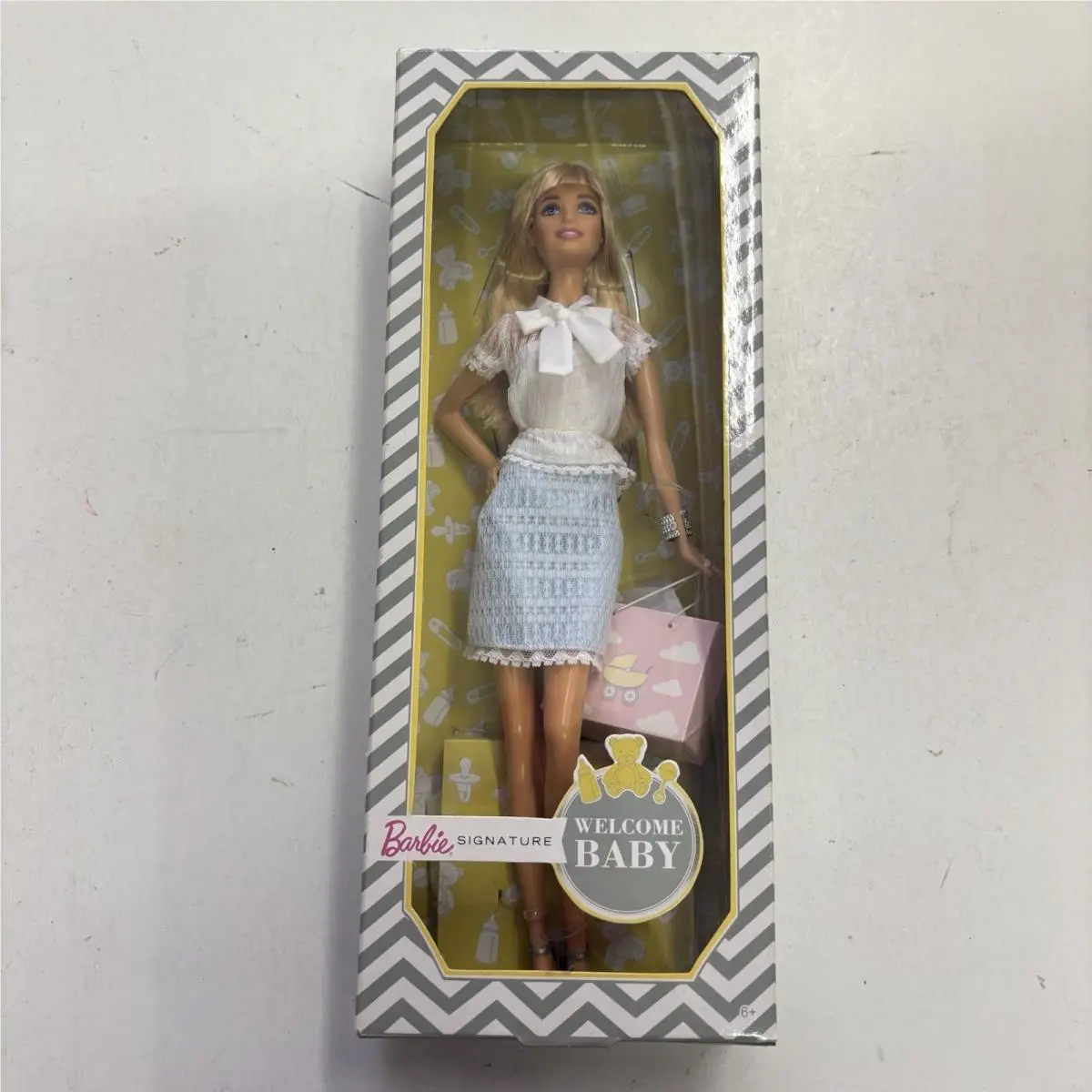 Blonde Barbie Signature Welcome Baby• Model Muse Doll• with Gift Bag •