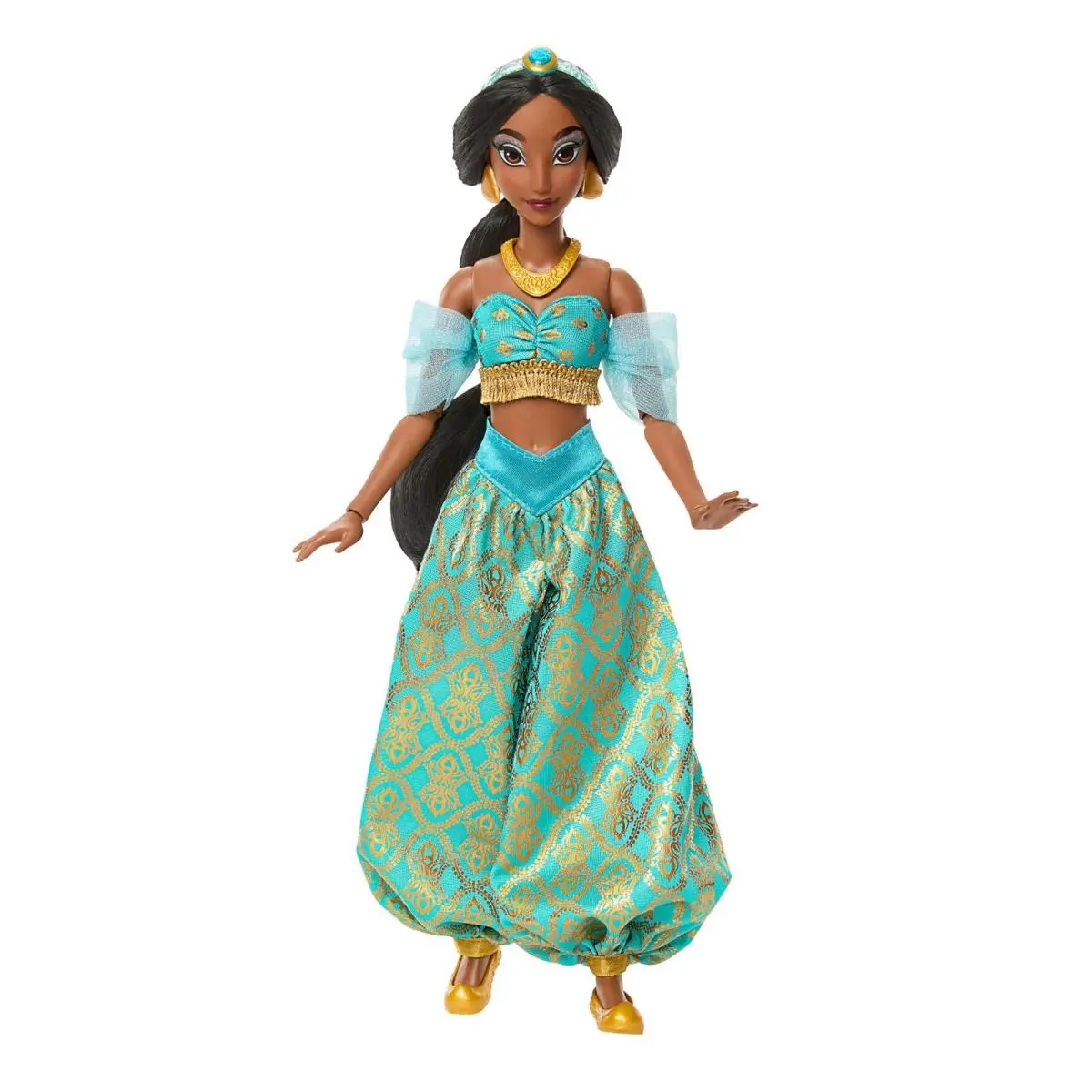 Mattel Disney Princess Jasmine Sparkling Princess Fashion Doll Accessories Wit
