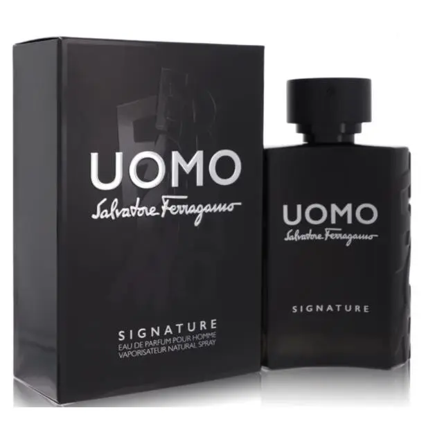 Salvatore Ferragamo Uomo Signature Cologne 3.4 Oz Eau De Parfum Spray