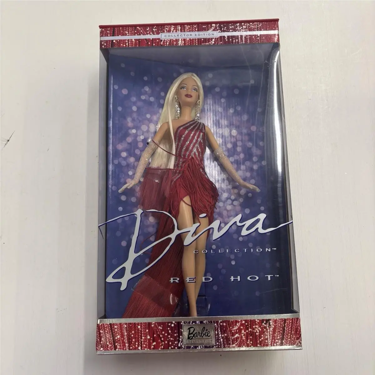 2002 Diva Collection Red Hot Barbie Doll by Mattel Nrfb
