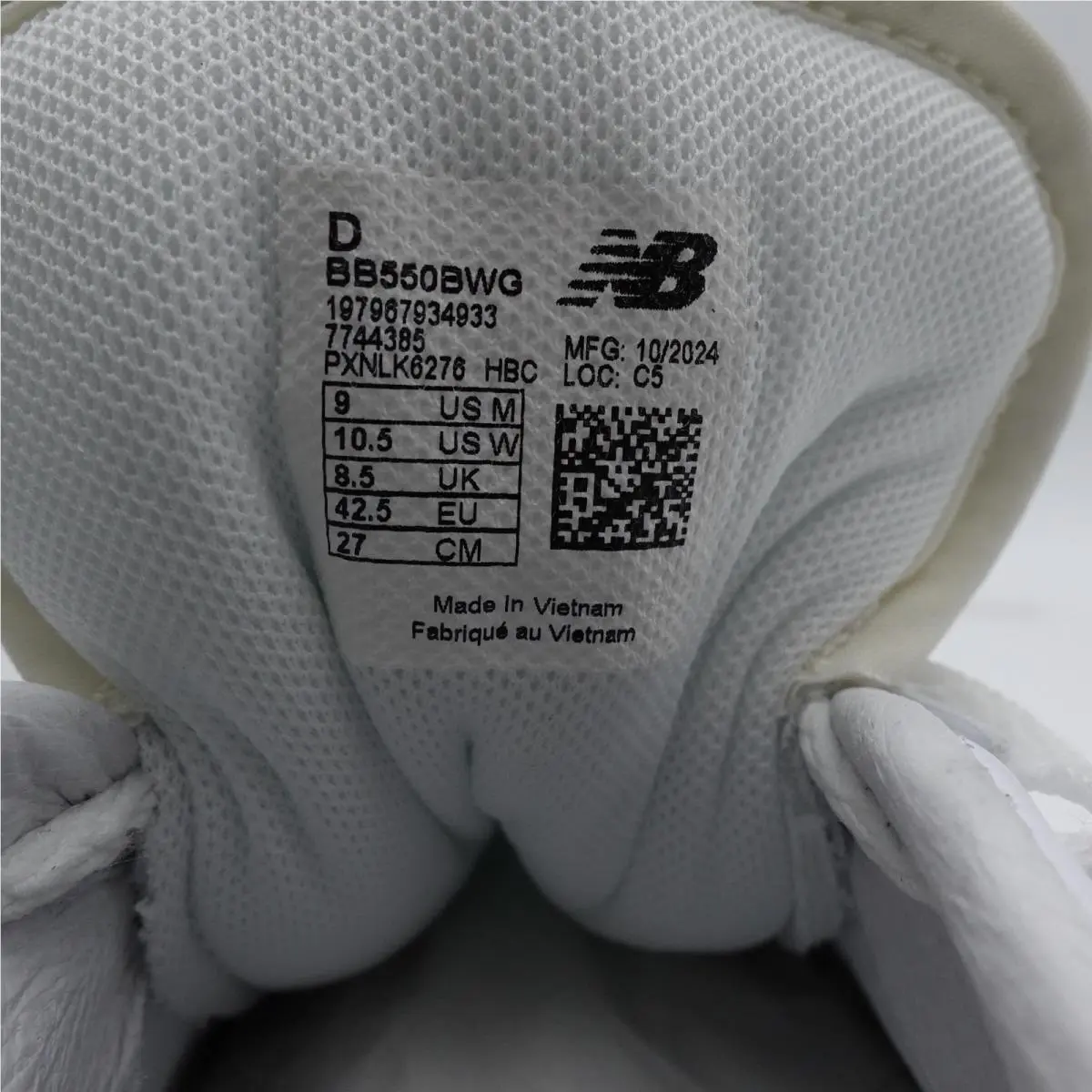 New Balance shoes - New Balance 550 - BB550BWG - White, Manufacturer: White/Dream State (UPC: 197967934933) 0