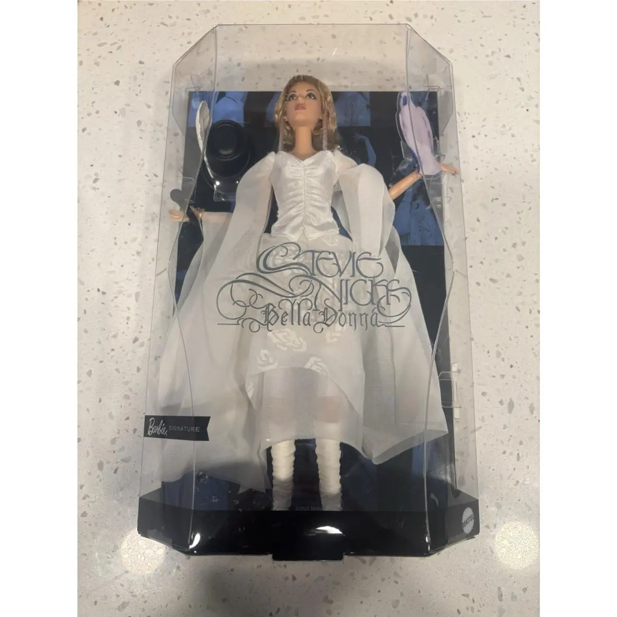 Barbie Stevie Nicks Bella Donna White Dress Doll IN Hand