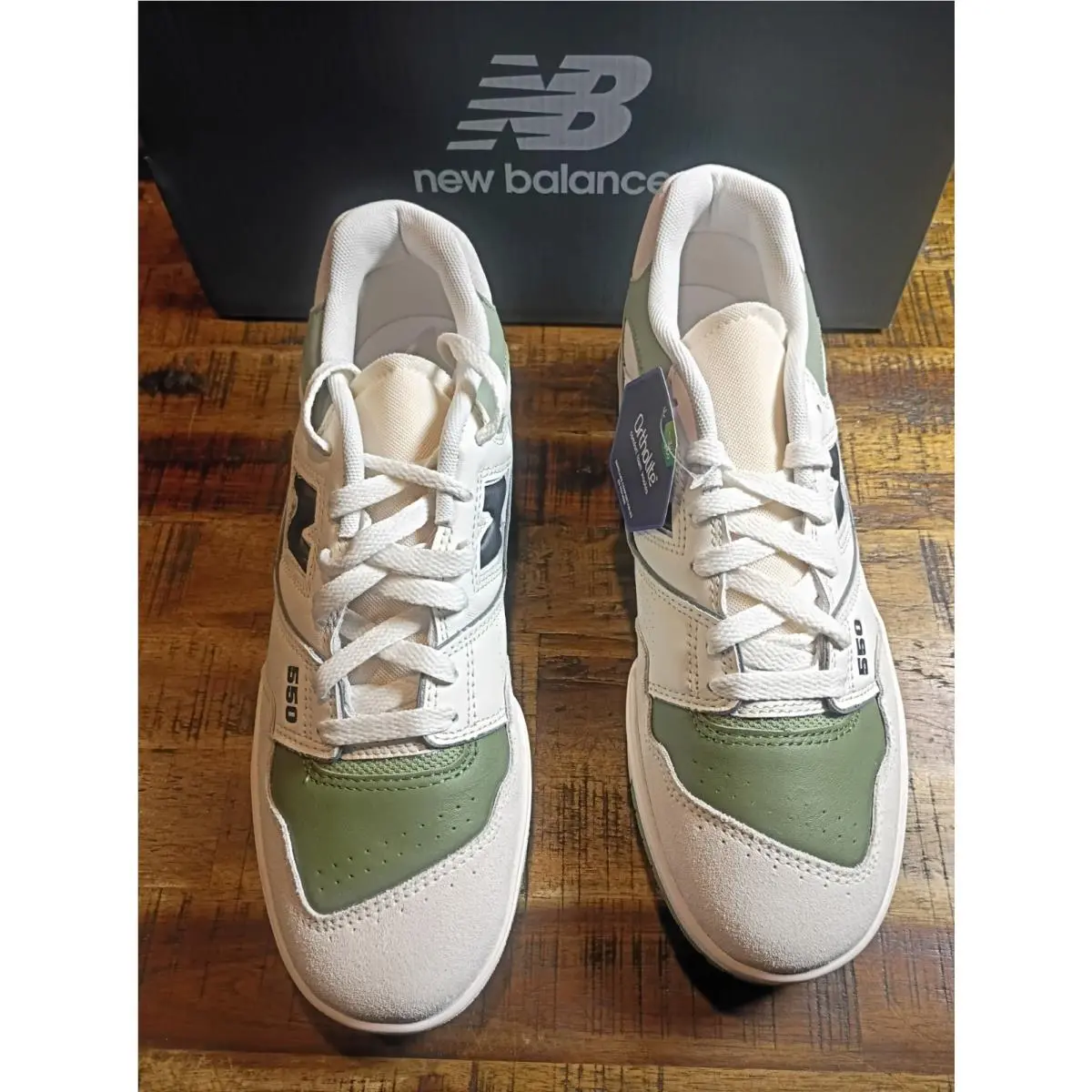 New Balance shoes - New Balance 550 - m55096T - sea salt - oregano 0