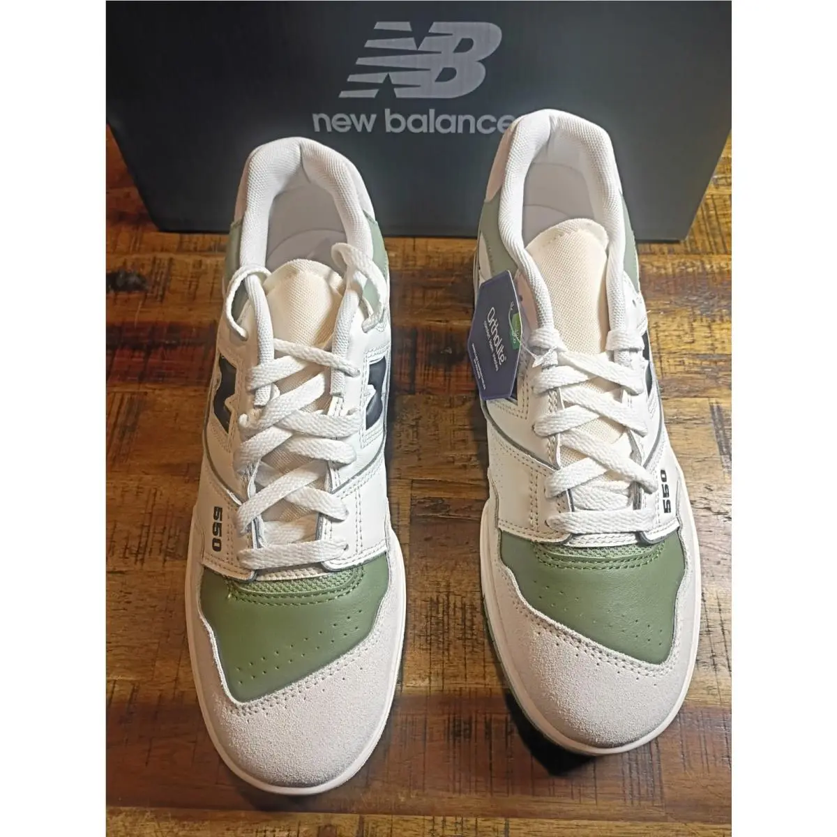 New Balance shoes - New Balance 550 - m55096T - sea salt - oregano 1