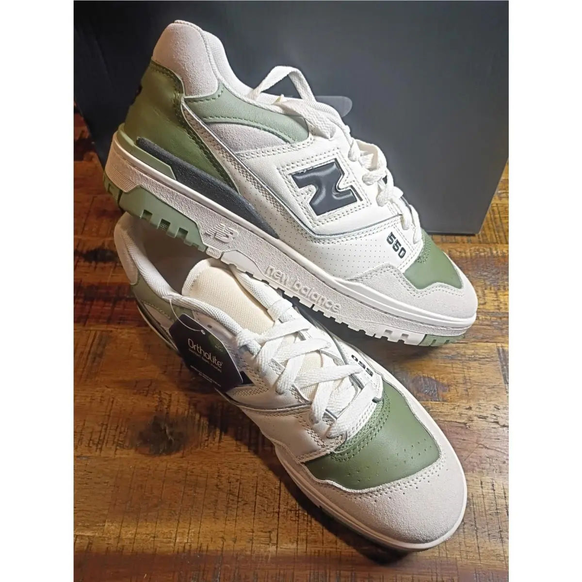 New Balance shoes - New Balance 550 - m55096T - sea salt - oregano 3