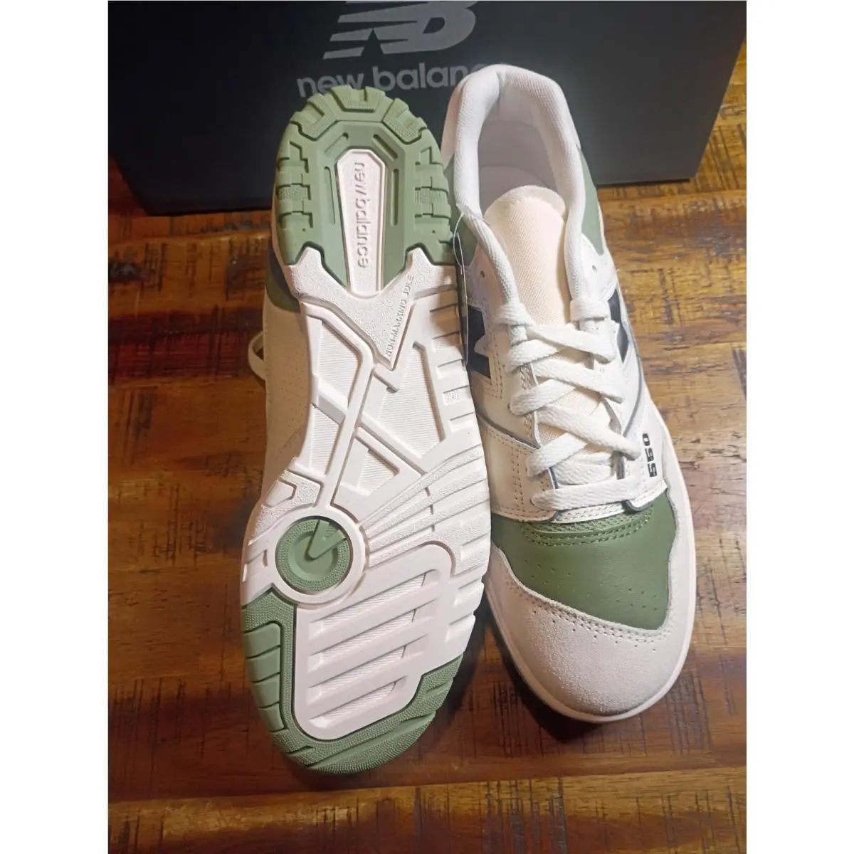 New Balance shoes - New Balance 550 - m55096T - sea salt - oregano 5