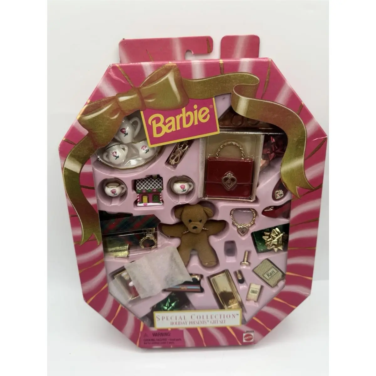 Barbie Special Collection Holiday Presents Gift Set 1998 Mattel 20203