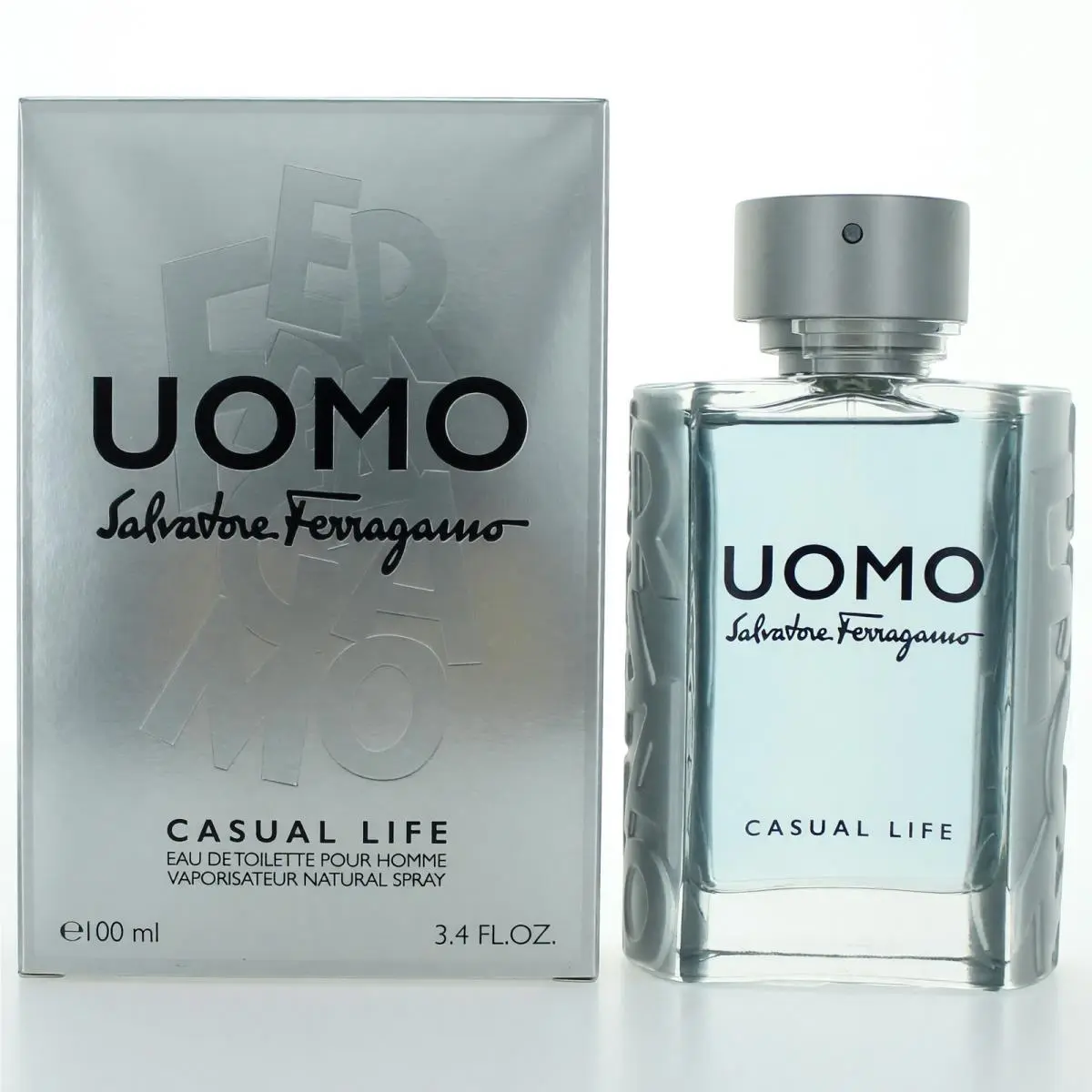 Uomo Casual Life by Salvatore Ferragamo 3.4 oz Edt Spray For Men