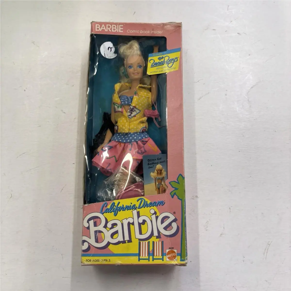 1987 California Dream Barbie Doll Vintage Mattel 4439