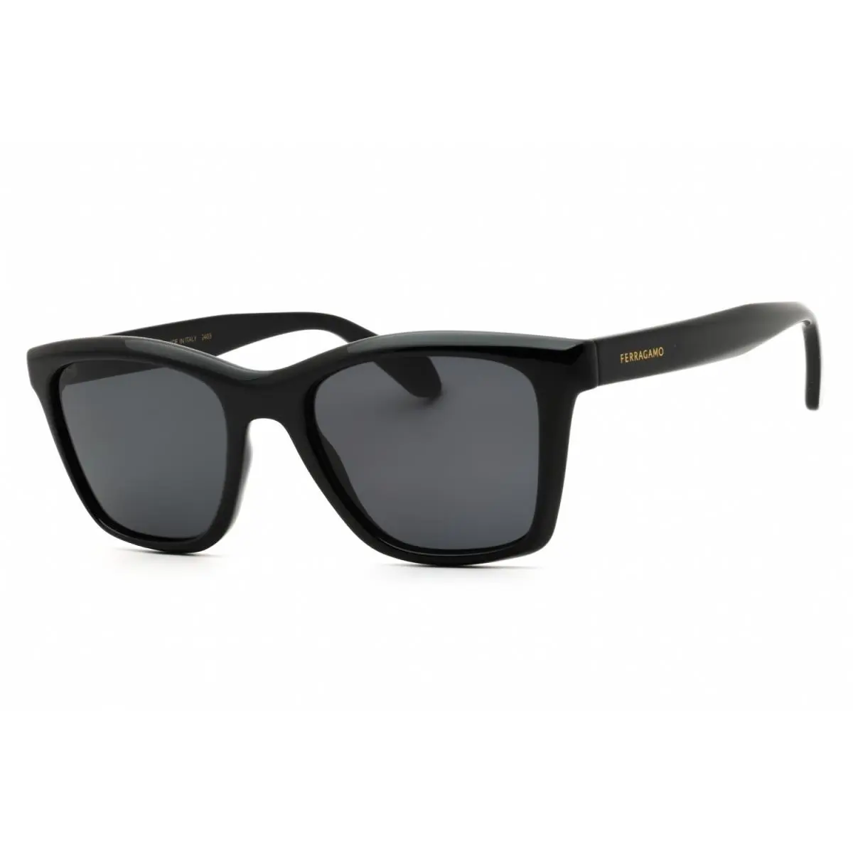 SF2001 001 Black Square Womens Sunglasses 54mm by Salvatore Ferragamo