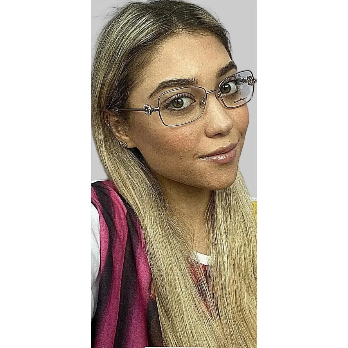 Salvatore Ferragamo SF 2133R 718 55mm Gold Women`s Eyeglasses Frame