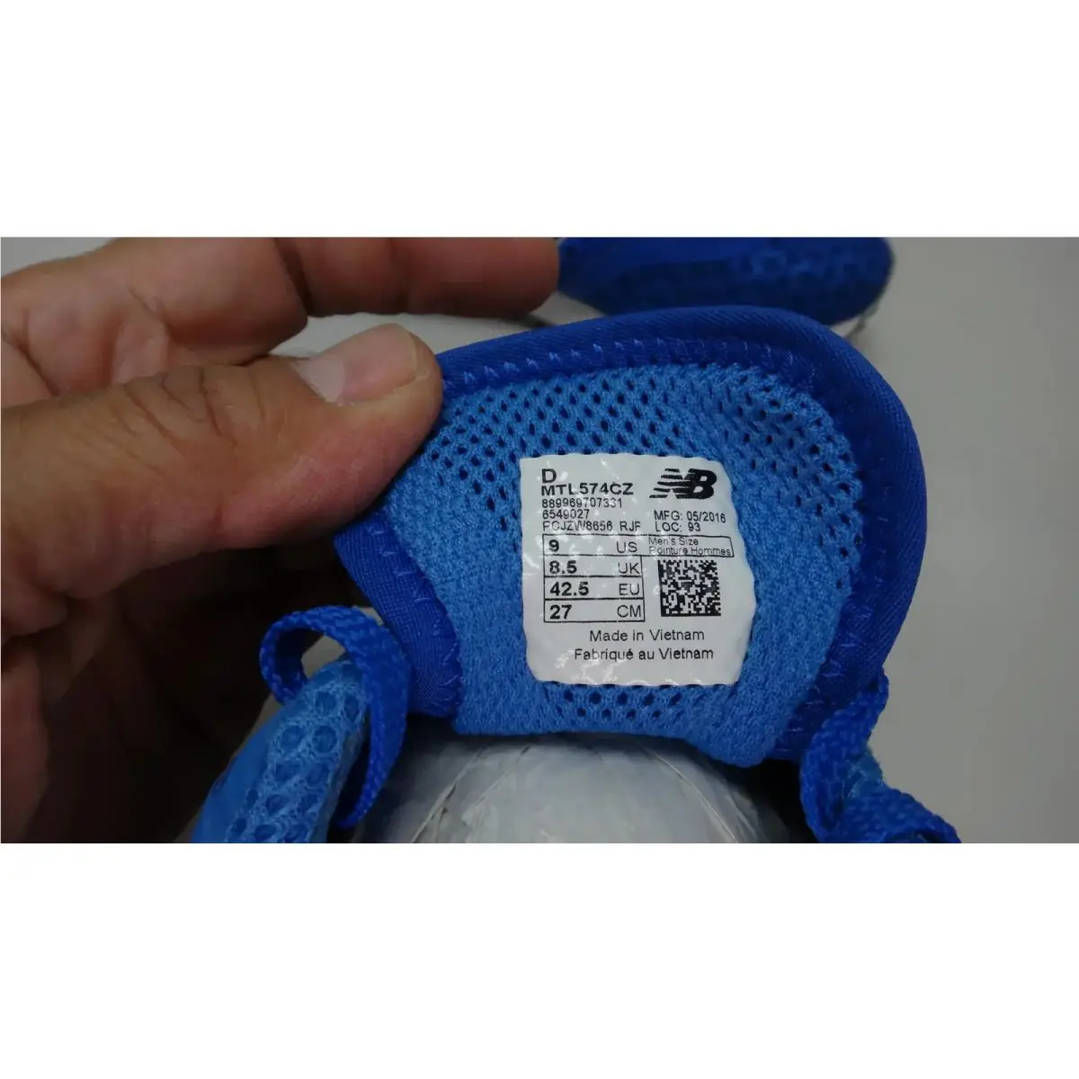 New Balance shoes - New Balance 574 - MTL574CZ - Blue 6