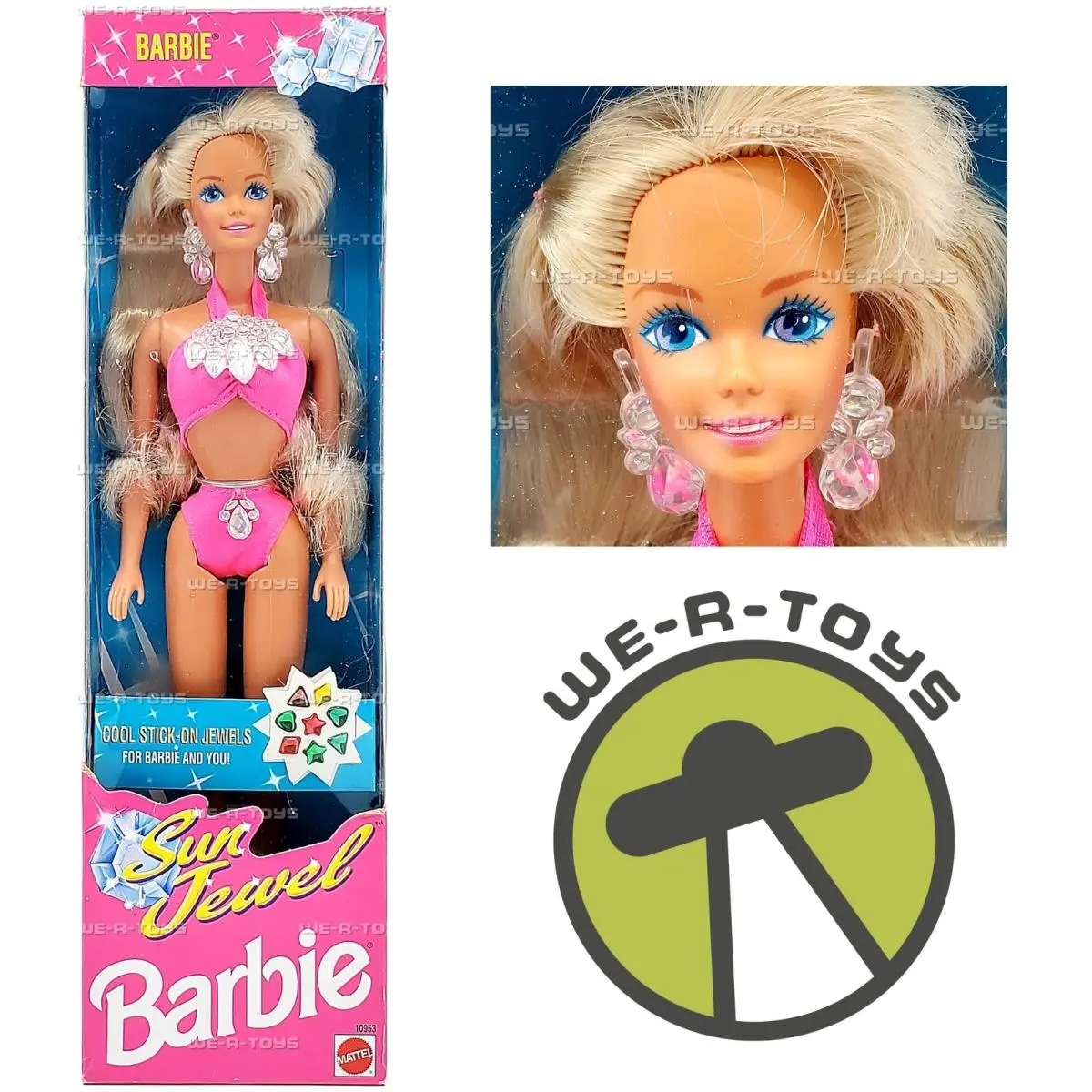 Sun Jewel Barbie Doll 1993 Mattel No. 10953