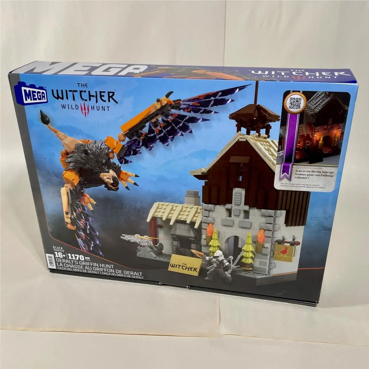 Mega Bloks Witcher Iii Wild Hunt Geralt’s Griffin Hunt Compatible