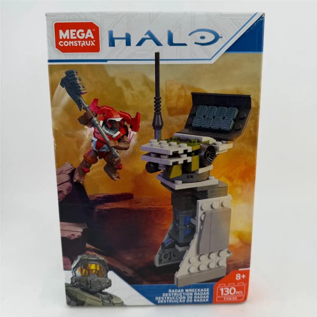 Mega Construx Bloks Halo FVK30 Radar Wreckage Collectible Figure