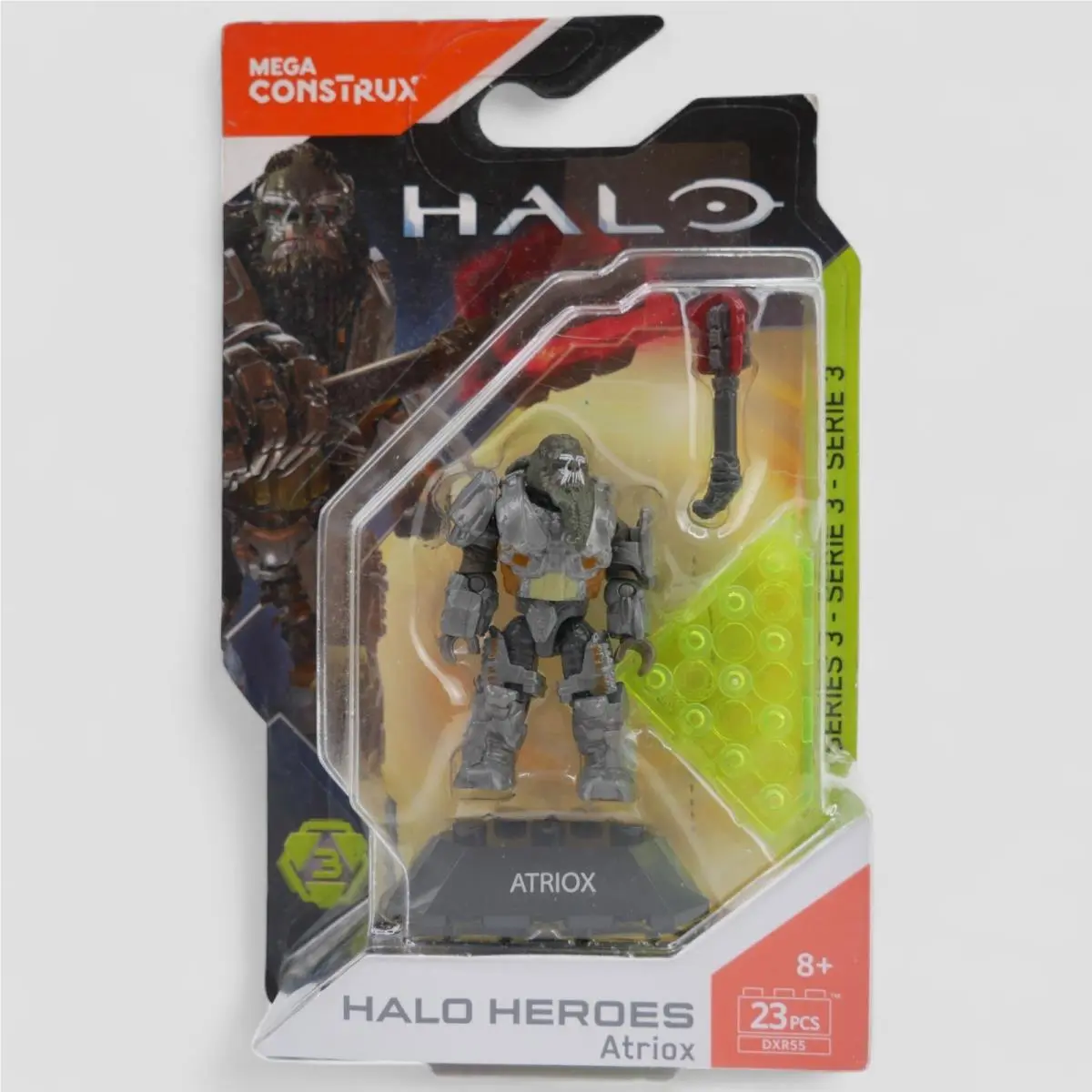 Halo Heroes Atriox 2016 Series 3 Poseable Mini Figure Mega Bloks / Mega Construx