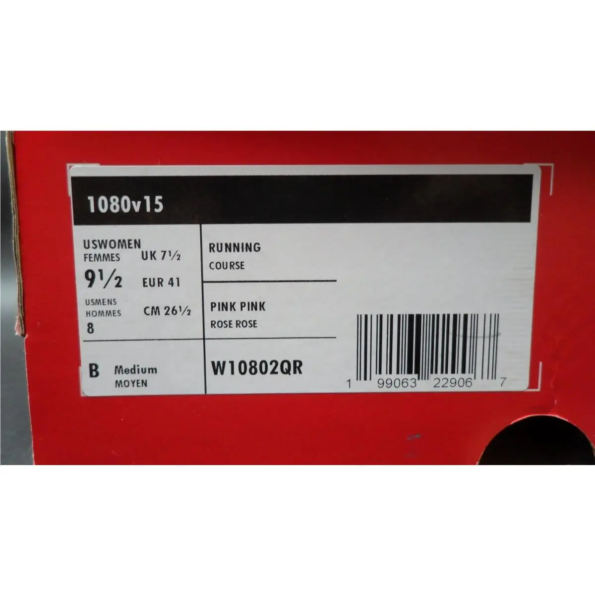 New Balance shoes - New Balance Fresh Foam X 1080v15 - W10802QR - Pink 10