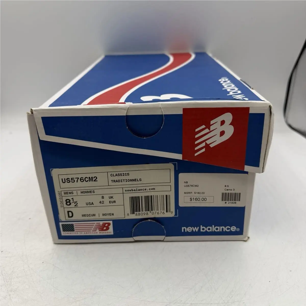 New Balance shoes - New Balance 576 - US576CM2 - Green, Manufacturer: olive/camo 9