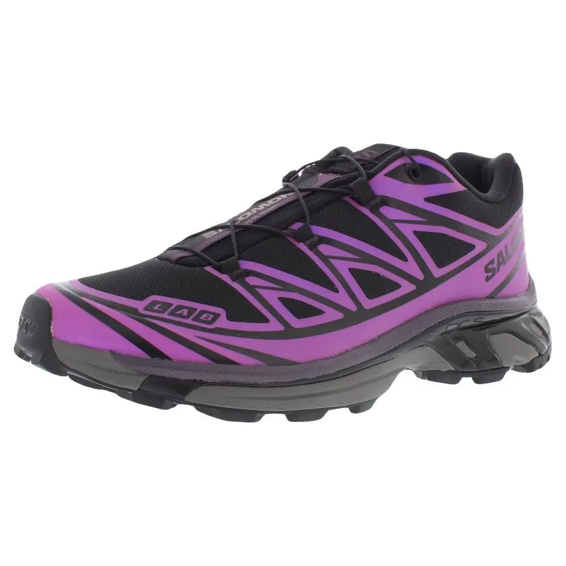 Salomon shoes - Black/Hollyhock/Plum Perfect, Main: Purple 4