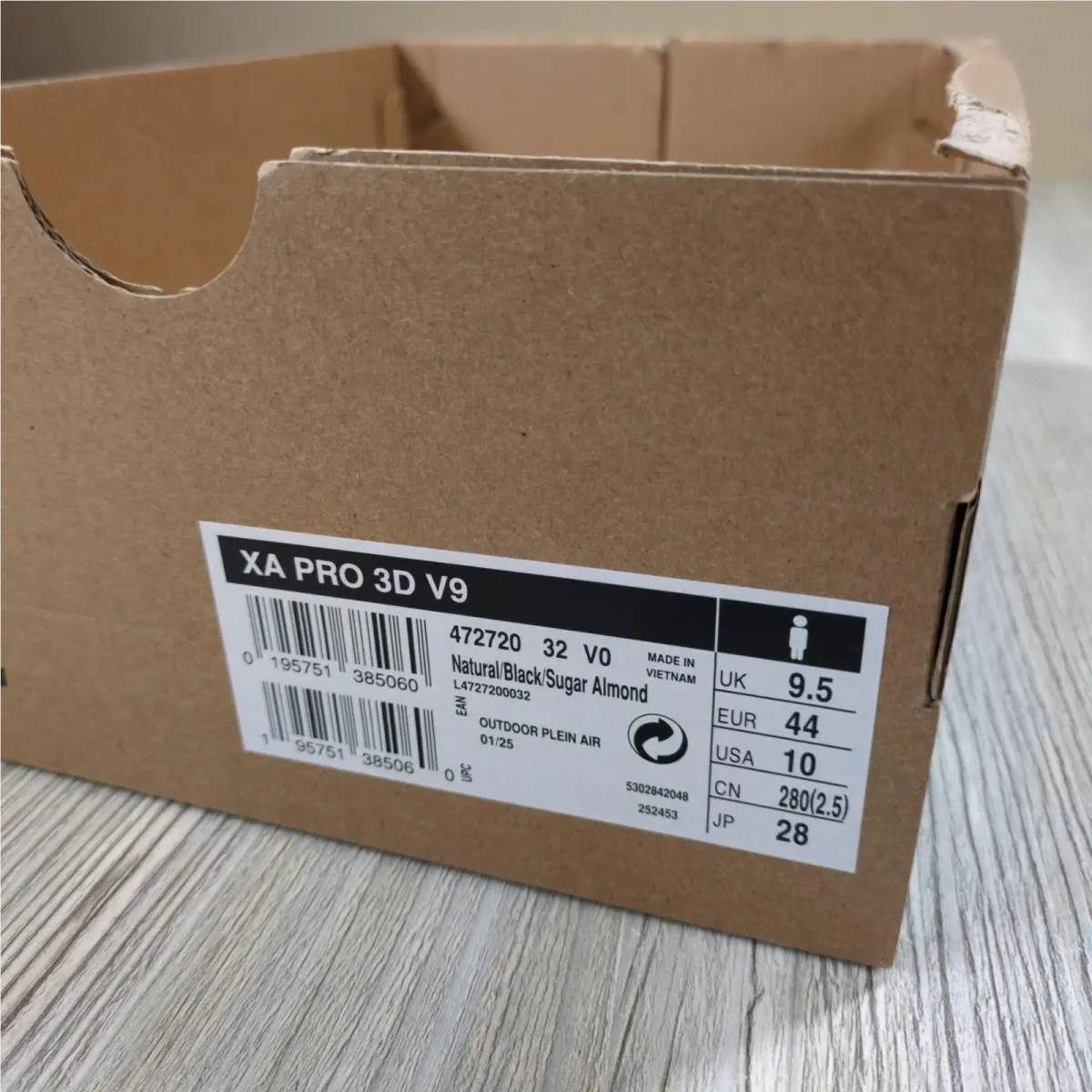 Salomon shoes - Salomon XA Pro 3D - Pro - Brown 5