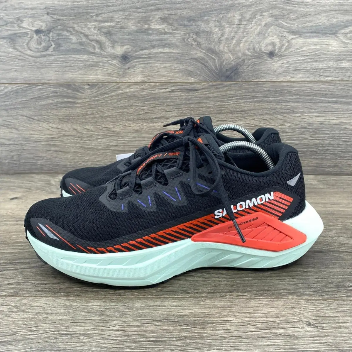 Salomon Drx Defy Grvl Running Shoes Black Chert Bay L47564100 Womens 7.5