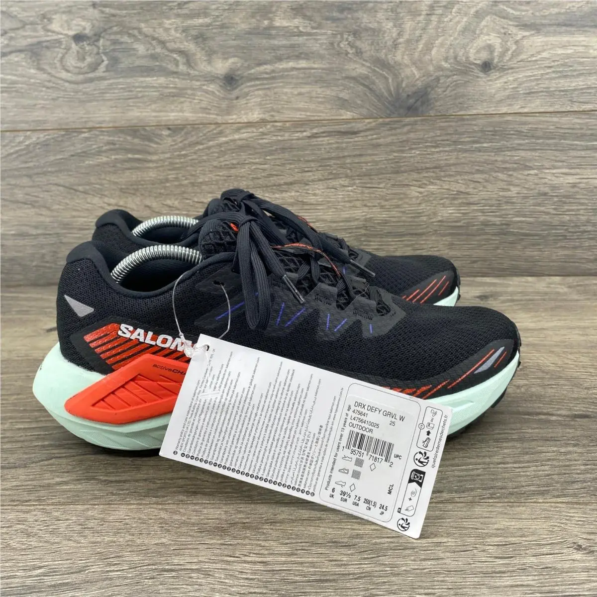 Salomon shoes - Salomon DRX Defy GRVL - DRX Defy GRVL - Black 1