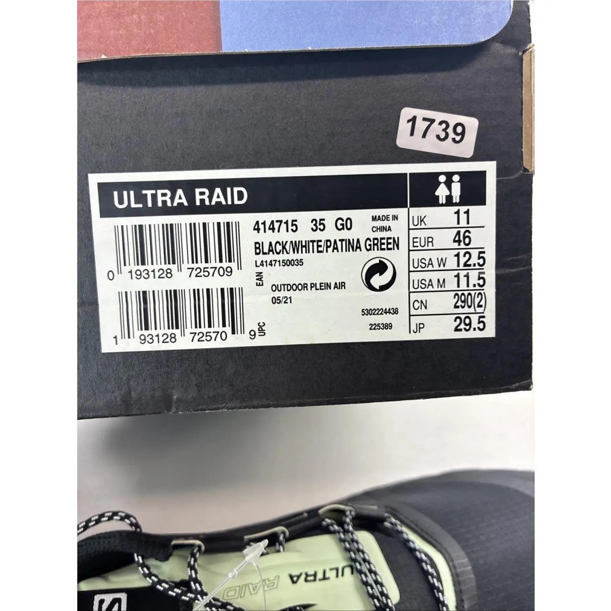 Salomon shoes - Salomon Ultra Raid - Ultra Raid - 414715 - Black (UPC: 193128725570) 5
