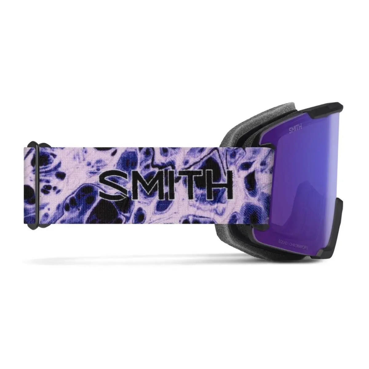 Smith M00797 Squad Low Bridge Fit Goggles Black Flex Plasma