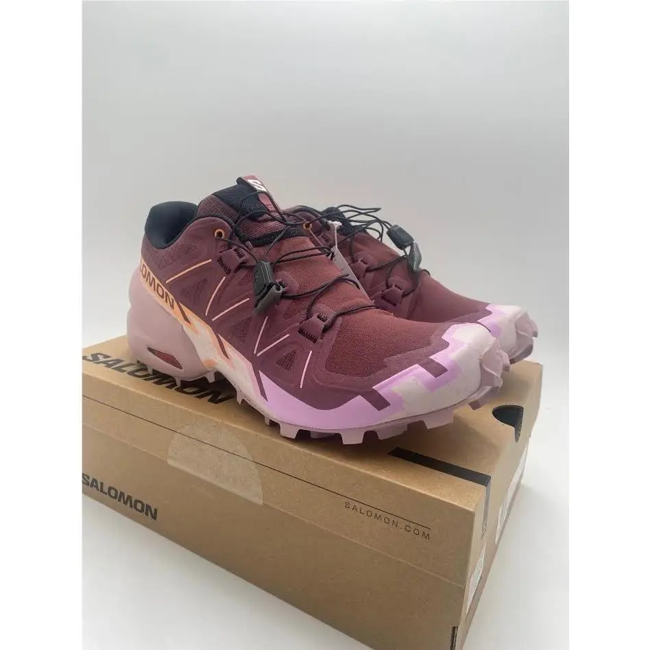 Salomon Women`s Speedcross 6 Trail Running Shoes Size 8.5 Catawba Grape
