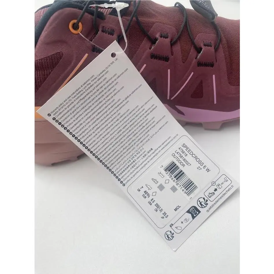 Salomon shoes - Salomon Speedcross 6 - Speedcross - 475818 27 V0 - Purple (UPC: 737566871491) 8