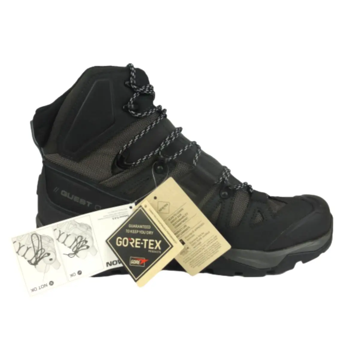 Salomon shoes - Black (UPC: 193128566364) 6