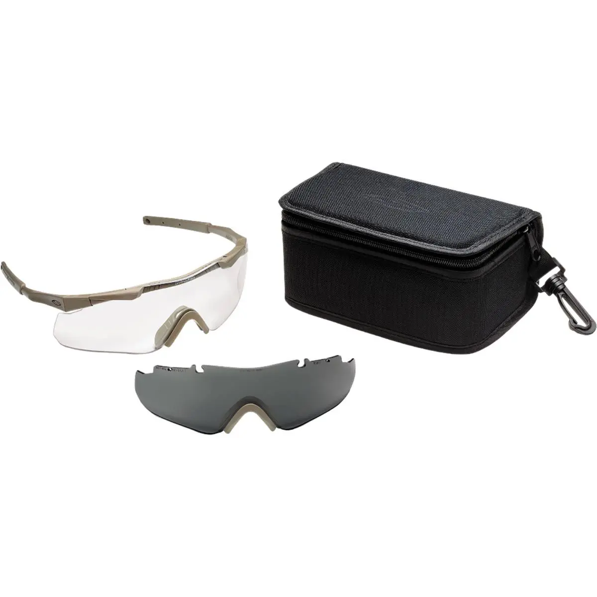 Adult Elite Edition Aegis Arc Tan/clear/gray OS Sunglasses by Smith Optics