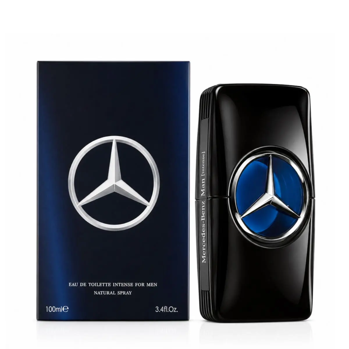 Mercedes-benz Intense Men`s Eau de Toilette Fragrance Spray 3.4 FL OZ 100 ML