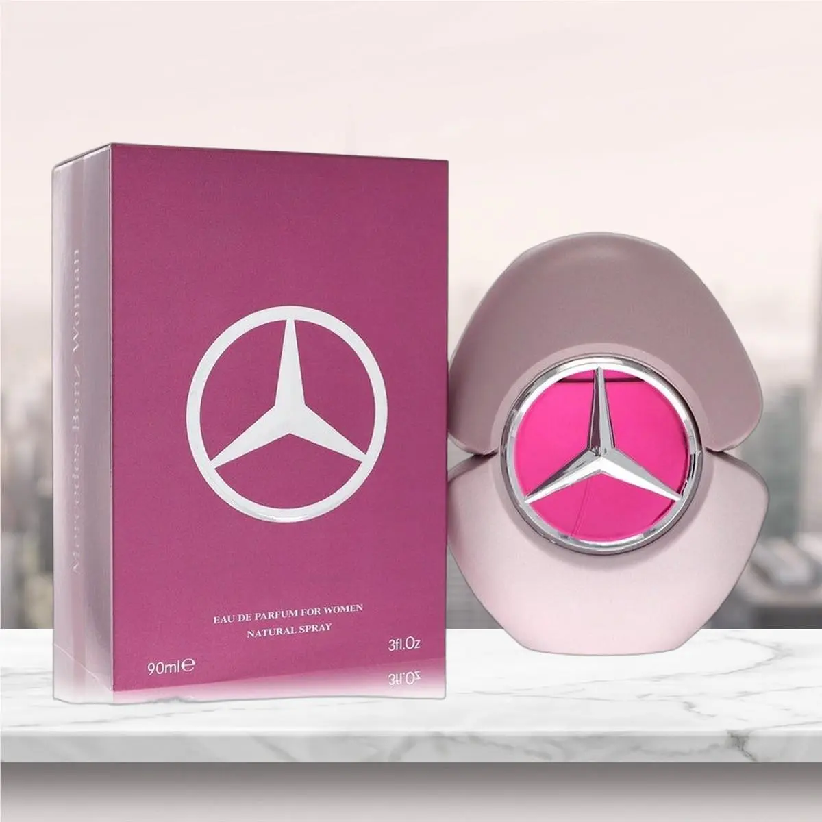 Mercedes Benz Woman Eau De Parfum Spray By Mercedes Benz - 3 oz
